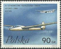 Poland 1968 World Gliding Championship-Stamps-Poland-StampPhenom