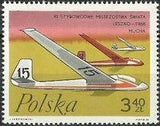 Poland 1968 World Gliding Championship-Stamps-Poland-StampPhenom