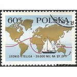 Poland 1969 Leonid Teliga sailing Around the World