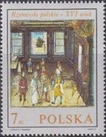 Poland 1969 Polish 16th Century Miniatures-Stamps-Poland-StampPhenom
