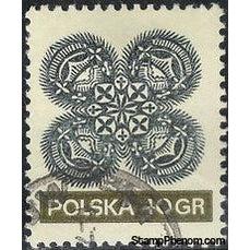 Poland 1971 Folk Art - Paper Cut-outs-Stamps-Poland-StampPhenom