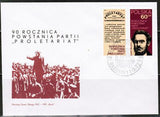 Poland 1972 Proletariat Party 90th anniversary-Stamps-Poland-StampPhenom