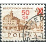 Poland 1972 Warsaw, 700th Anniversary - Surcharges