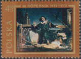 Poland 1973 Copernicus, 500th Birth Anniversary-Stamps-Poland-StampPhenom