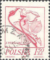 Poland 1974 Flower Drawings-Stamps-Poland-StampPhenom