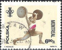 Poland 1976 Olympic Games-Stamps-Poland-StampPhenom