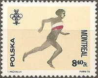 Poland 1976 Olympic Games-Stamps-Poland-StampPhenom