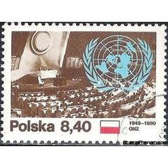 Poland 1980 United Nations, 35th Anniversary