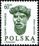 Poland 1986 - 1989 Wawel Heads-Stamps-Poland-StampPhenom