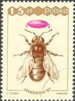 Poland 1987 Beekeeping Congress - Apimondia '87-Stamps-Poland-StampPhenom