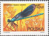 Poland 1988 Dragonflies and Damselflies-Stamps-Poland-StampPhenom