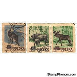 Poland Lot 2 Animals , 3 stamps-Stamps-Poland-StampPhenom