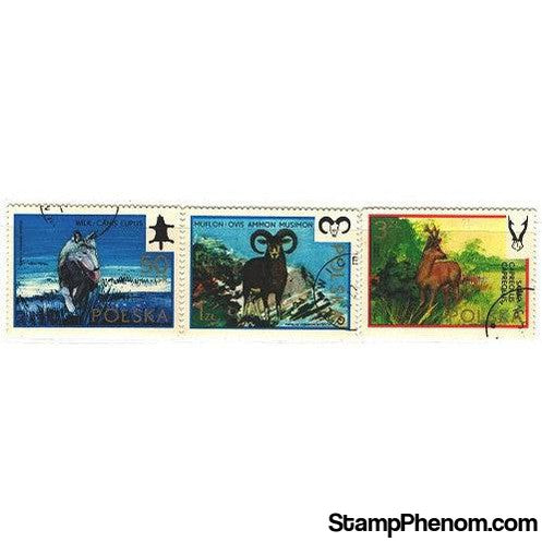 Poland Lot 5 Animals , 3 stamps