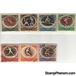 Poland Olympics , 7 stamps