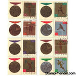 Poland Olympics Imperf Sheet , 16 stamps