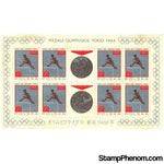 Poland Olympics Imperf Sheet Lot 6 , 1 stamps