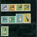 Poland Birds , 9 stamps