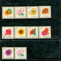 Poland Flowers , 10 stamps