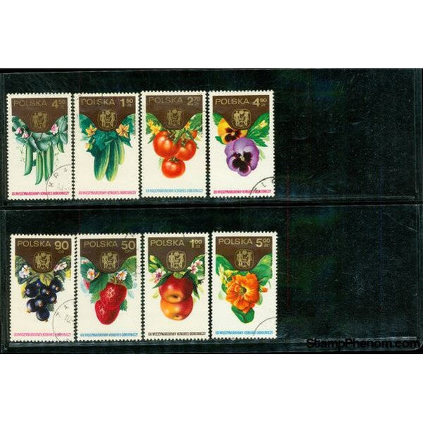 Poland Plants , 8 stamps