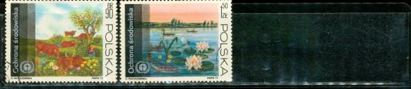 Poland Flowers , 2 stamps