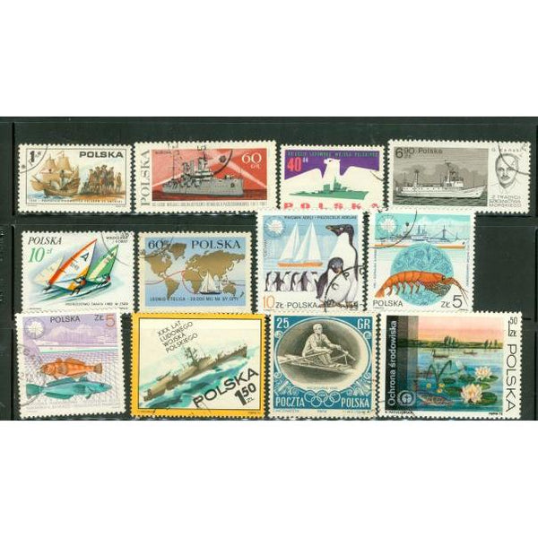 Poland Lot 2 , 12 stamps