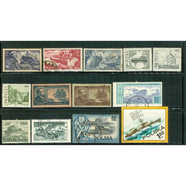 Poland Lot , 13 stamps