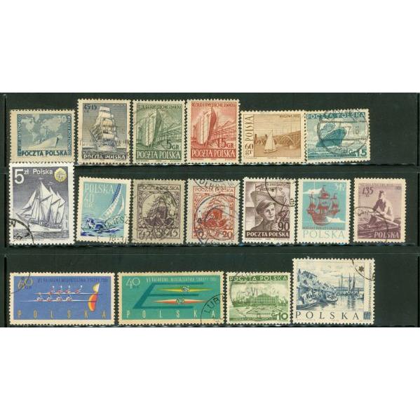 Poland Lot , 17 stamps