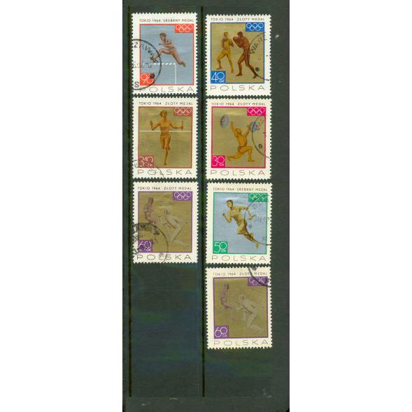 Poland Olympics Lot 3 , 7 stamps