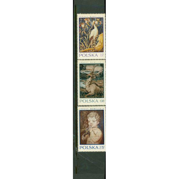 Poland Paintings , 3 stamps