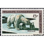 United States of America 1971 Polar Bear (Ursus maritimus)