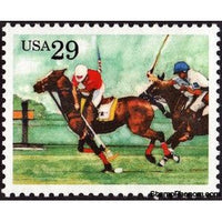 United States of America 1993 Polo, Horse (Equus ferus caballus)