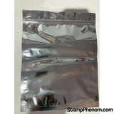 Poly Metallic Reclosable & Reusable Bags - 8 7/8" x 11 3/8" - 2.5 mil - 100 bags-Poly Bags & Ziplocks-OEM-StampPhenom