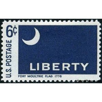 United States of America 1968 Port Moultrie Flag 1776