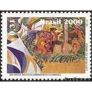 Brazil 2000 Portuguese Sailors and Indians