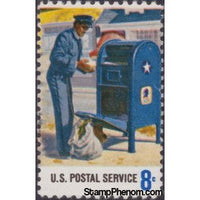 United States of America 1973 Postal Service: Mail Collection