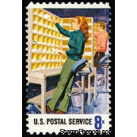 United States of America 1973 Postal Service: Manual Letter Routing