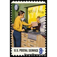 United States of America 1973 Postal Service: Stamp Counter