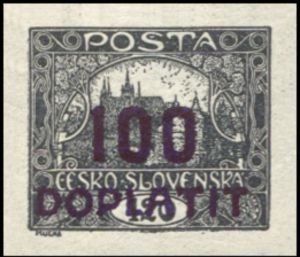 Czechoslovakia 1922 Prague Castle-Czechoslovakia-StampPhenom