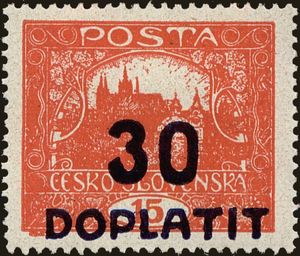 Czechoslovakia 1926 Prague Castle-Czechoslovakia-StampPhenom