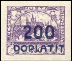 Czechoslovakia 1923 Prague Castle-Czechoslovakia-StampPhenom