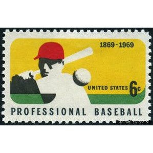 United States of America 1969 Professional Baseball 1869-1969