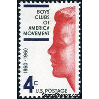 United States of America 1960 Profile of Boy