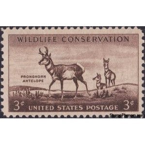 United States of America 1956 Pronghorn Antelope (Antilocapra americana)