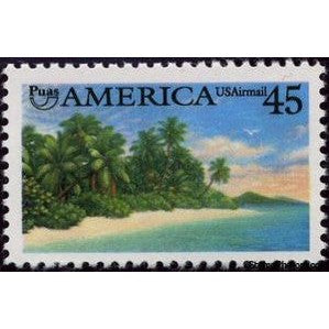 United States of America 1990 Puas AMERICA - Tropical Coast