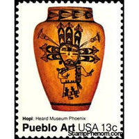 United States of America 1977 Pueblo Pottery: Hopi Pot