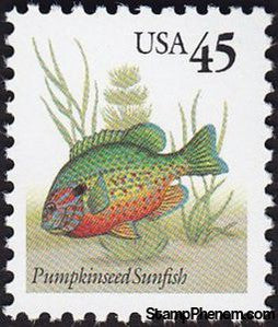United States of America 1992 Pumpkinseed Sunfish (Lepomis gibbosus)