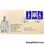 Queen Elizabeth II 25th Anniversary Coronation First Day Cover, Christmas Island, April 21, 1978-StampPhenom