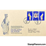 Queen Elizabeth II 25th Anniversary Coronation First Day Cover, Falkland Islands, June 2, 1978-StampPhenom