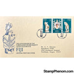 Queen Elizabeth II 25th Anniversary Coronation First Day Cover, Fiji, April 21, 1978-StampPhenom