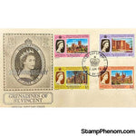 Queen Elizabeth II 25th Anniversary Coronation First Day Cover, St. Vincent (Grenadines), June 2, 1978-StampPhenom